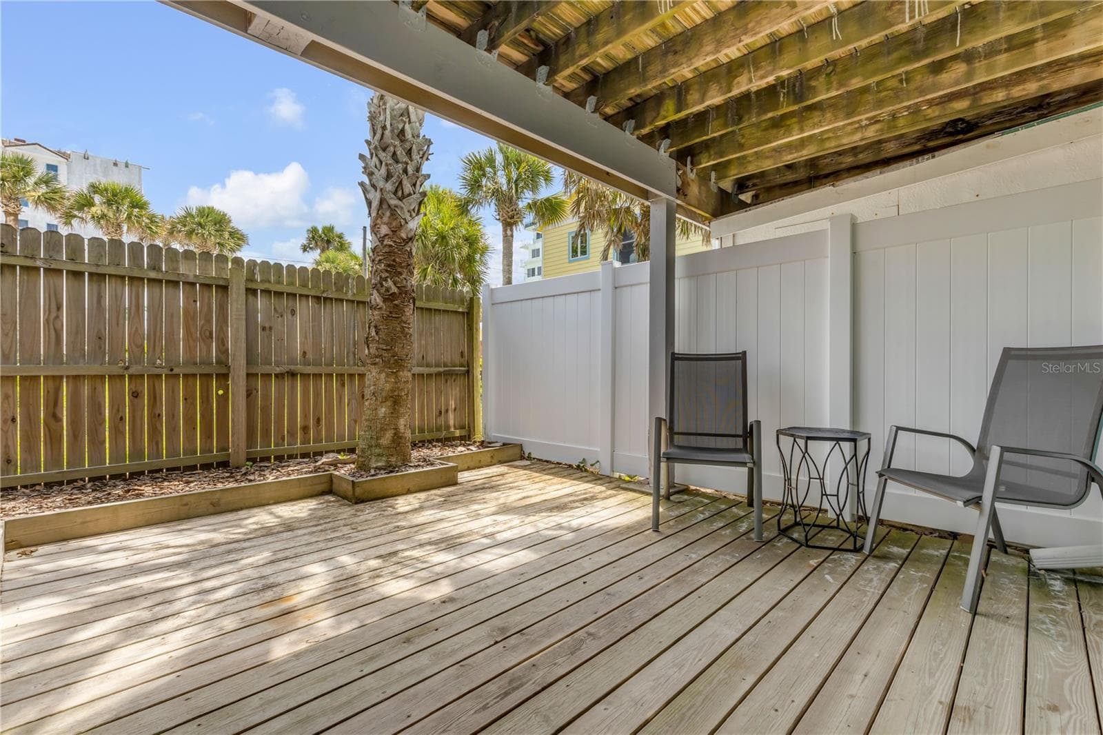Apartment 1 Patio - 2707 S ATLANTIC AVE, NEW SMYRNA BEACH