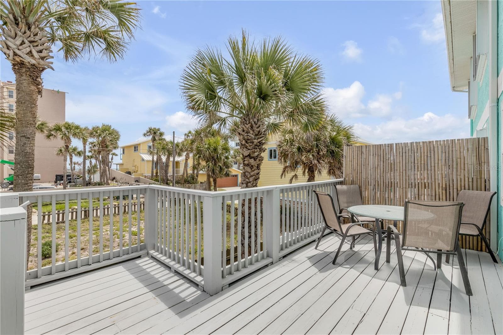 Apartment 2 Patio - 2707 S ATLANTIC AVE, NEW SMYRNA BEACH