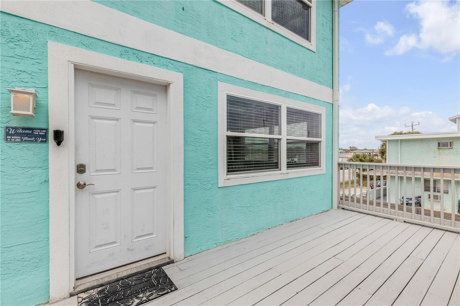 Apartment 2 Patio - 2707 S ATLANTIC AVE, NEW SMYRNA BEACH