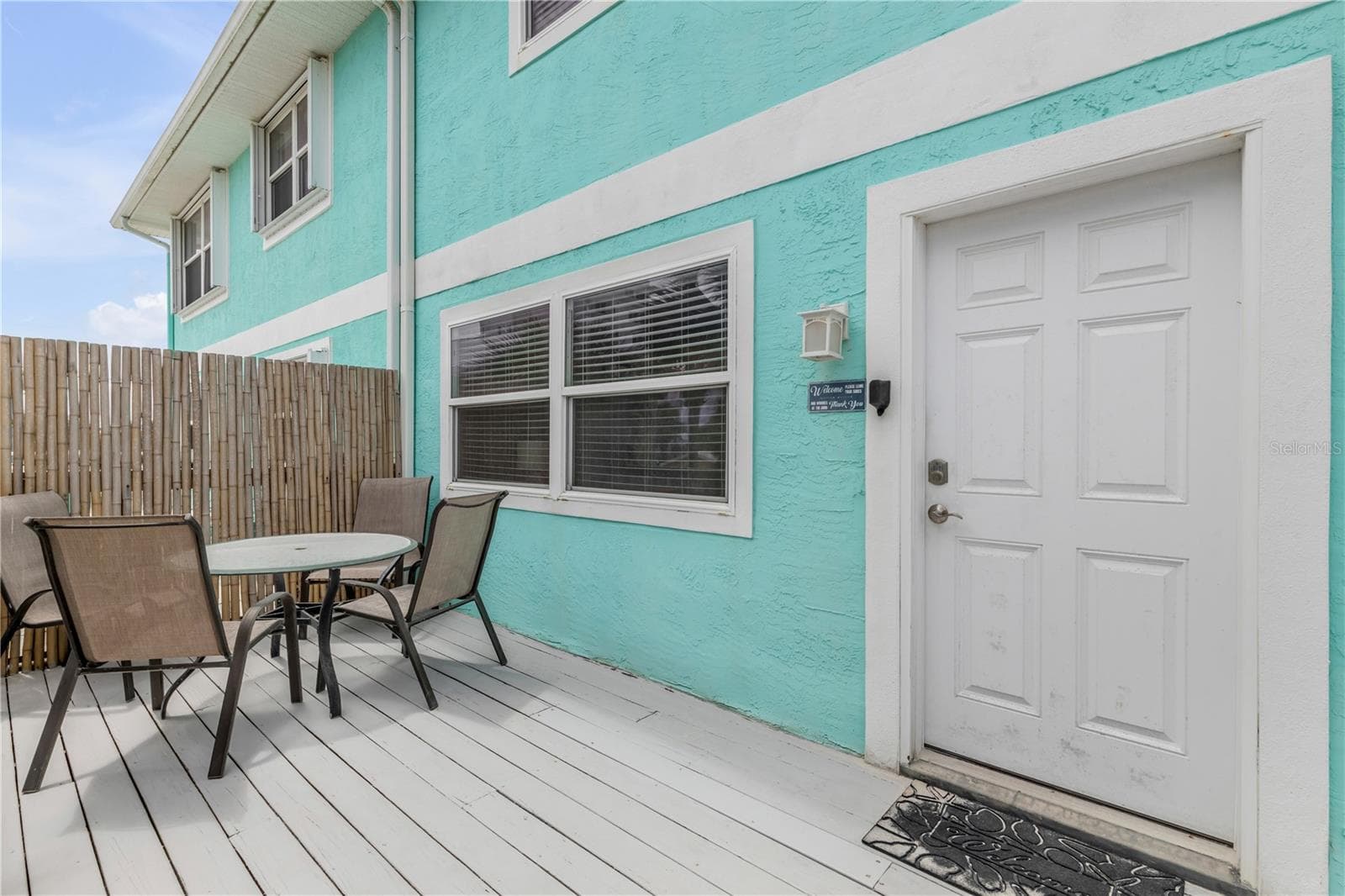 Apartment 2 Patio - 2707 S ATLANTIC AVE, NEW SMYRNA BEACH