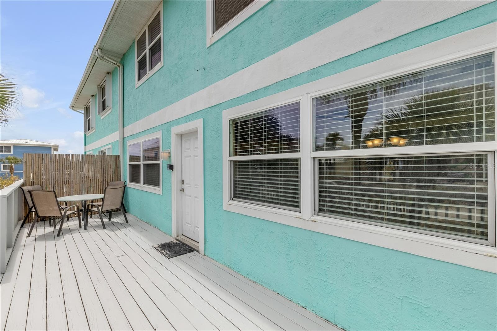 Apartment 2 Patio - 2707 S ATLANTIC AVE, NEW SMYRNA BEACH