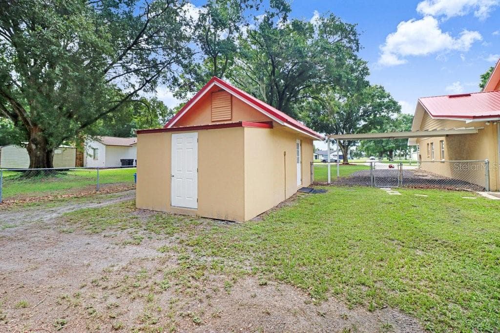 REAR Storage space attached to Single Garage - 13108 LILITA AVE, DOVER