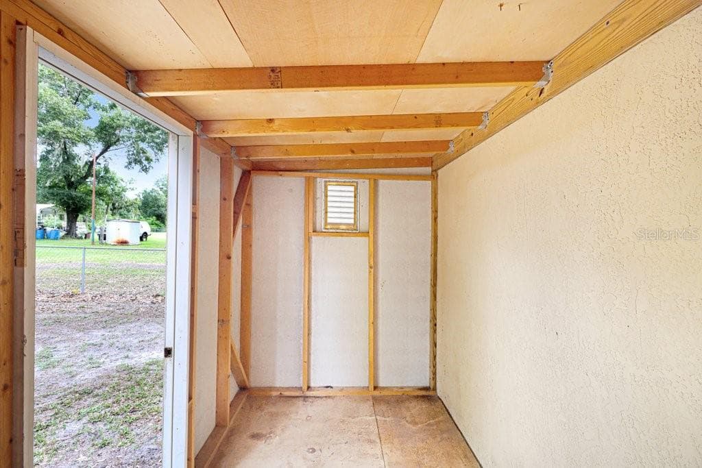 Rear Storage space - 13108 LILITA AVE, DOVER
