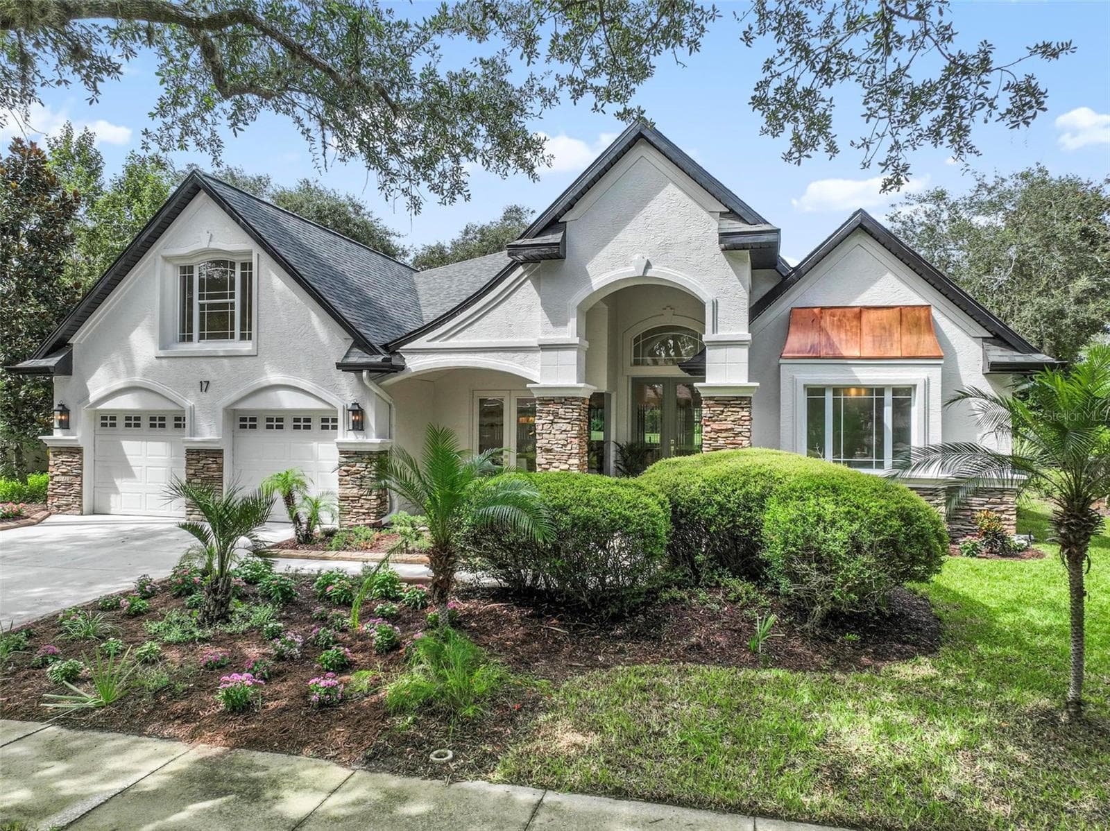 Tudor Style Front of Home - 17 GRANDVIEW DR, PALM COAST
