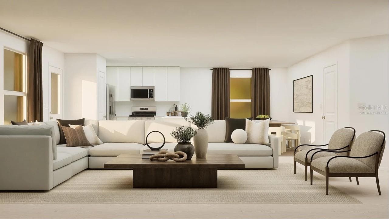 Virtually staged. - 7749 MARBLE ST, GROVELAND