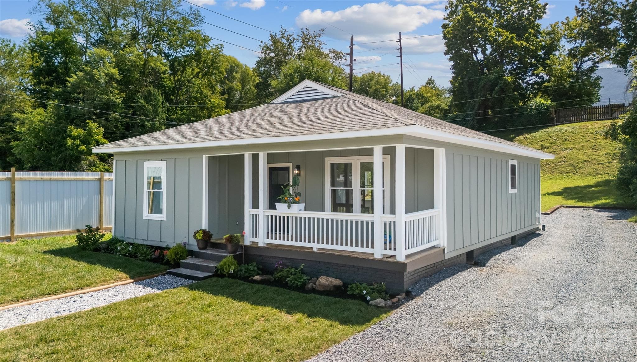 Parking and walkway - 156 Edwards Avenue, Swannanoa