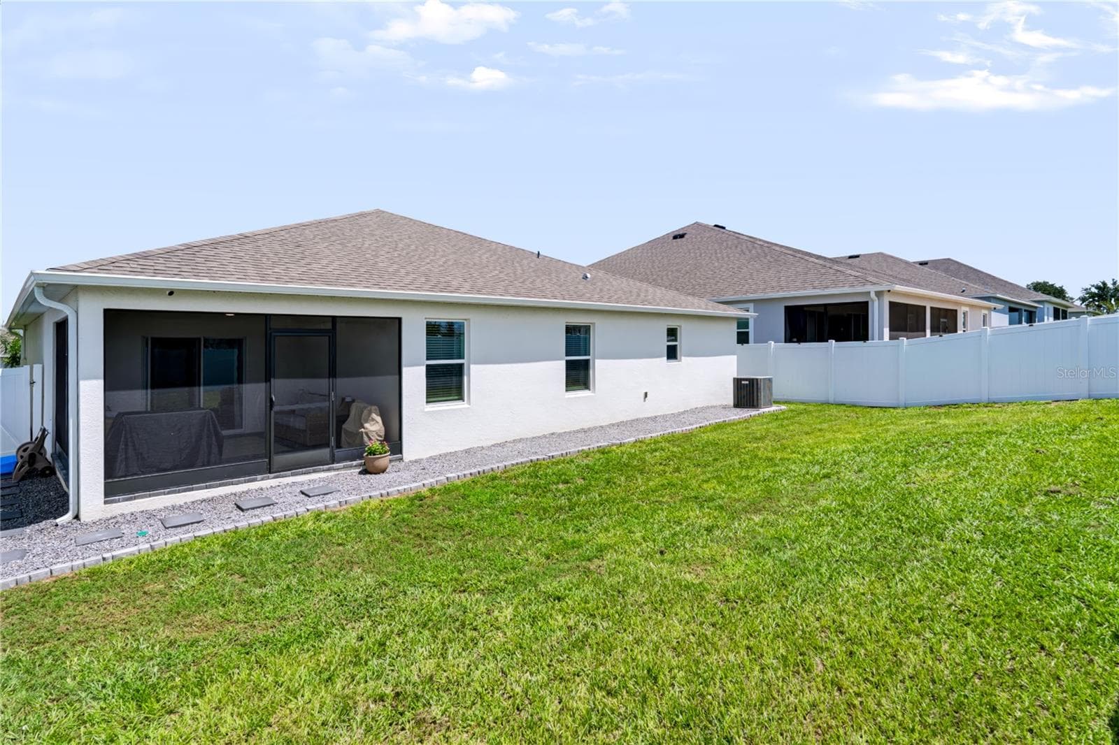 Rear View - 6564 RHYTHM DR, MASCOTTE
