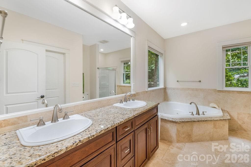 Primary Bathroom - 151 Hillside Drive, Swannanoa