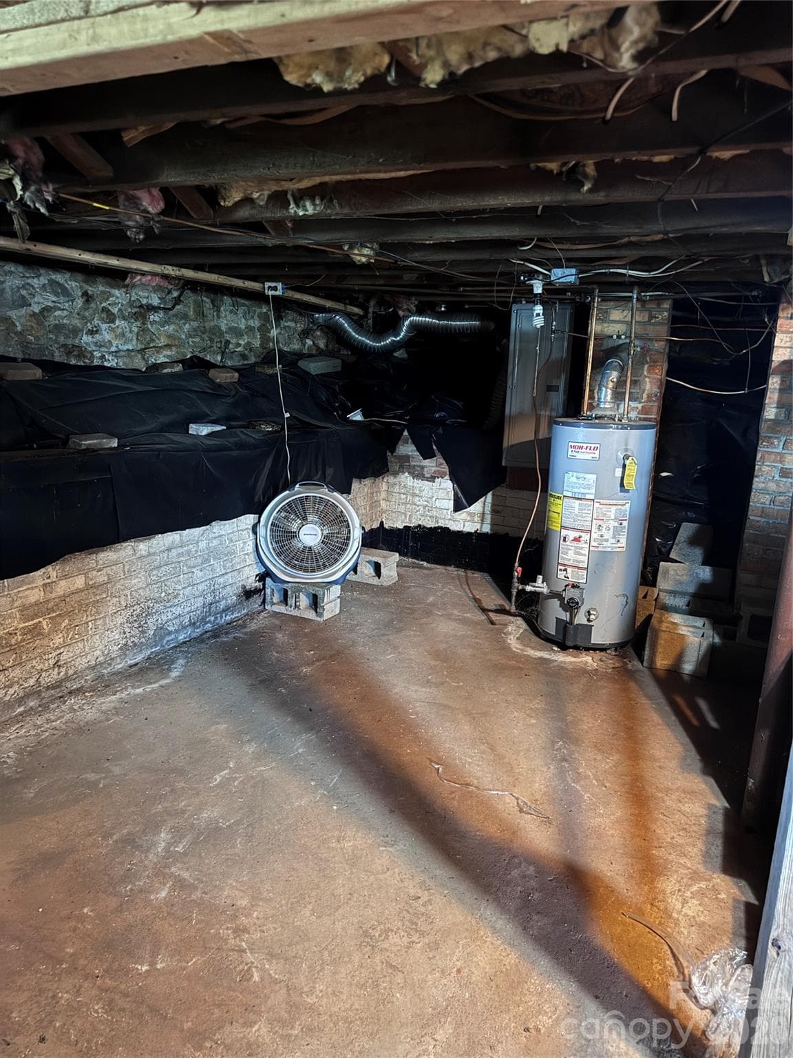 Partial basement - 106 Myrtle Street, Morganton