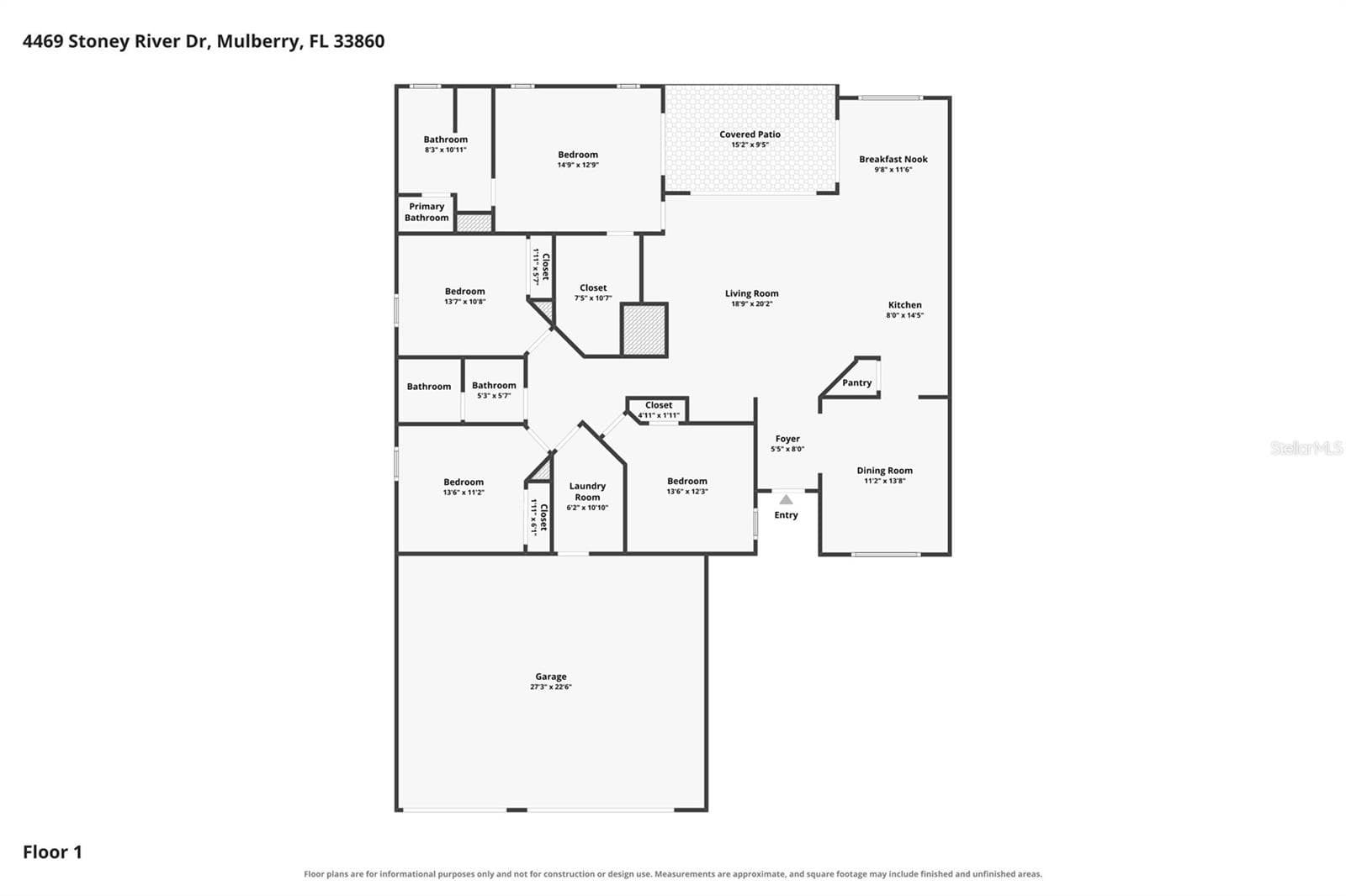 Single Family Residence at 4469 STONEY RIVER DR, MULBERRY, photo 33 of 44