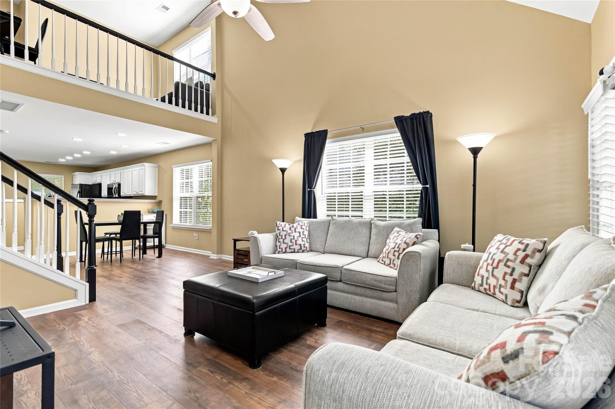 Love all the natural light this end-unit brings! - 4829 Grier Farm Lane, Charlotte