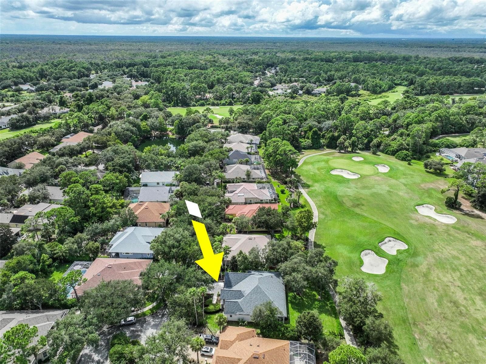 View of Home right on the Jack Nicklaus golf course - 17 GRANDVIEW DR, PALM COAST