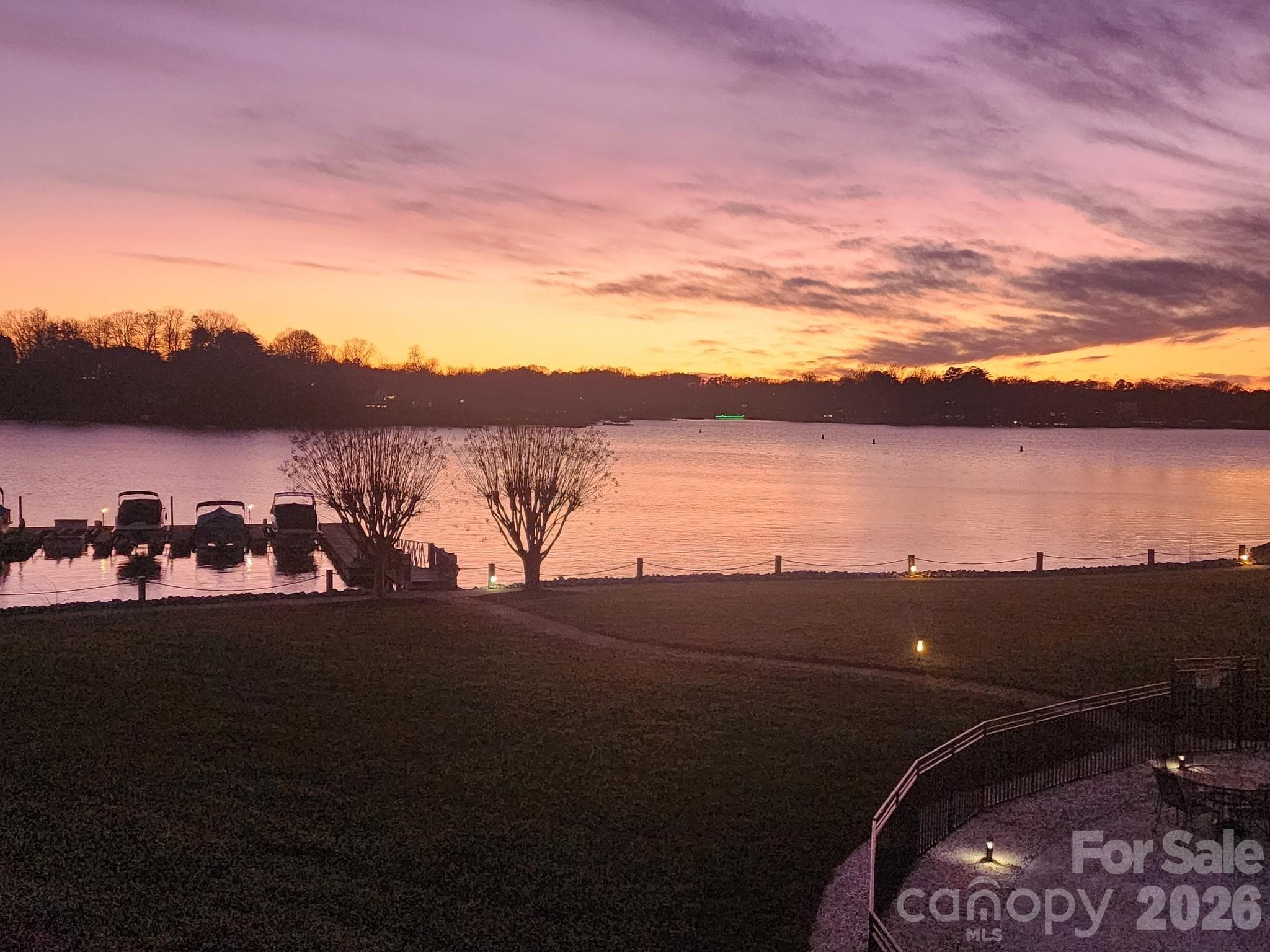 Enjoy living on Lake and Norman and seeing beautiful sunsets! What a way to end the day. - 1332 Torrence Circle, Davidson