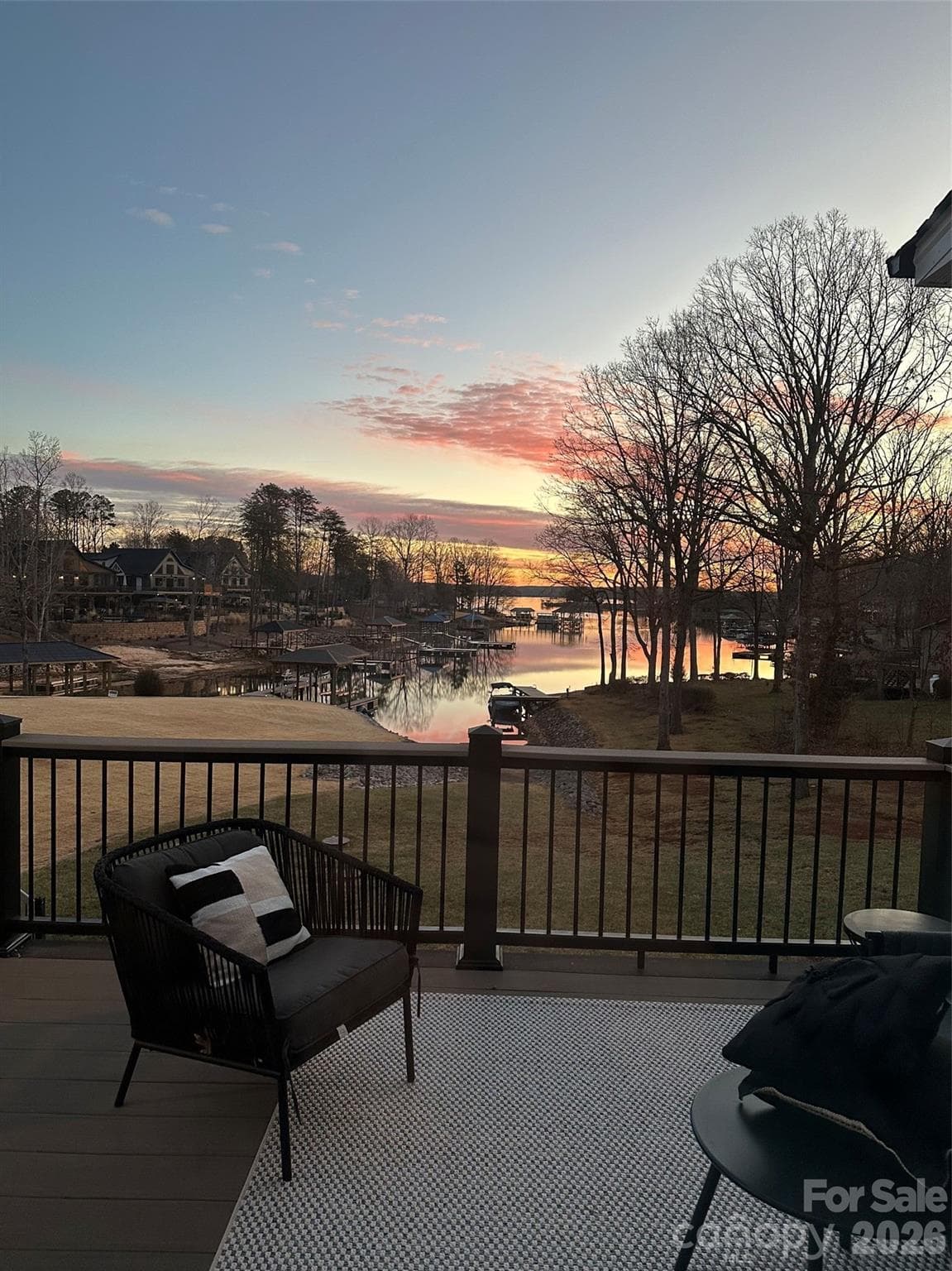 Winter deck views! - 5020 Slanting Bridge Road, Sherrills Ford