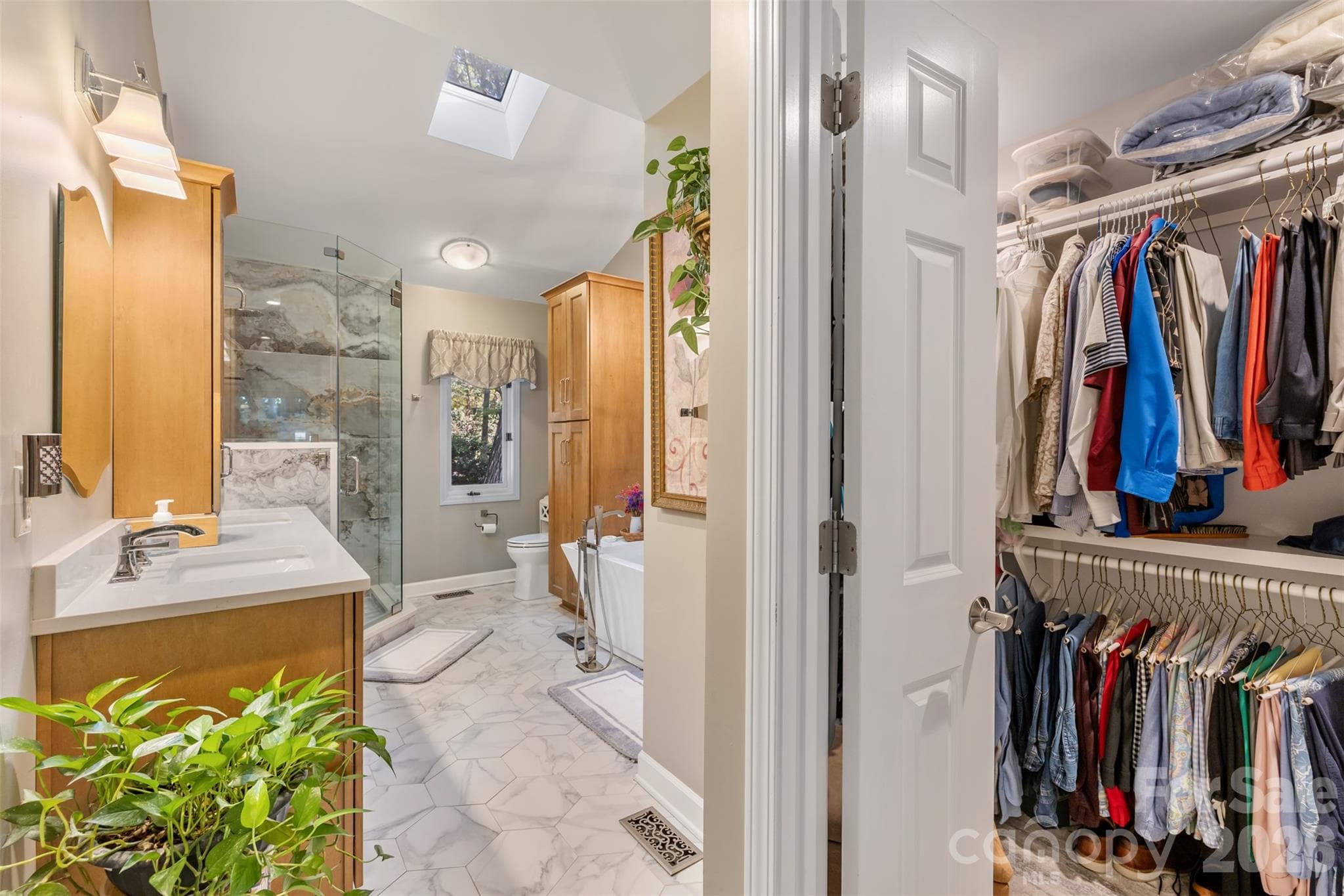 His and hers closets - 55 Heritage Drive, Lake Wylie