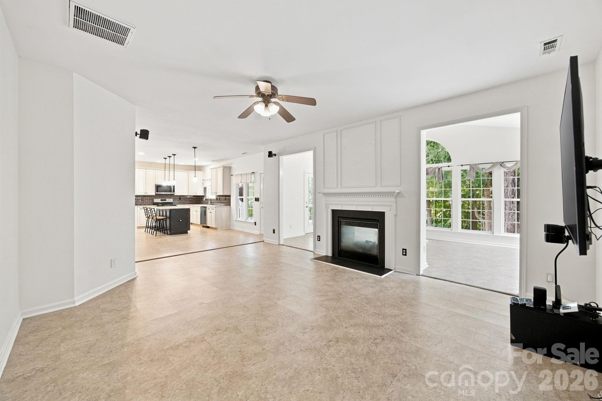 Living room - 10309 Elven Lane, Charlotte