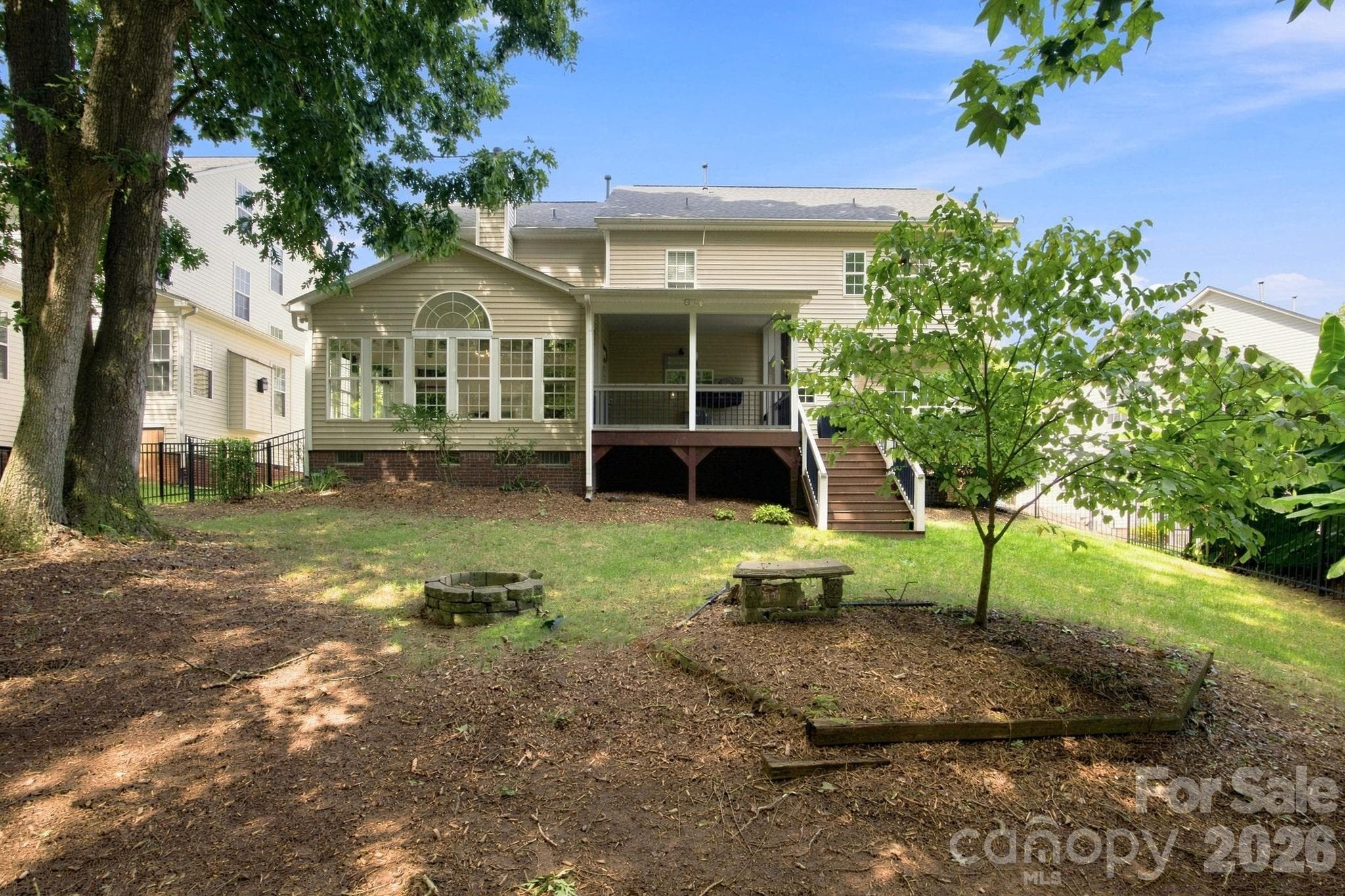 Backyard - 10309 Elven Lane, Charlotte