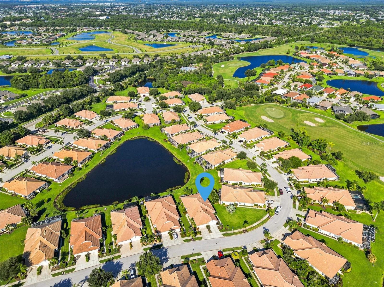 Villa at 4350 WHISPERING OAKS DR, NORTH PORT, photo 46 of 65