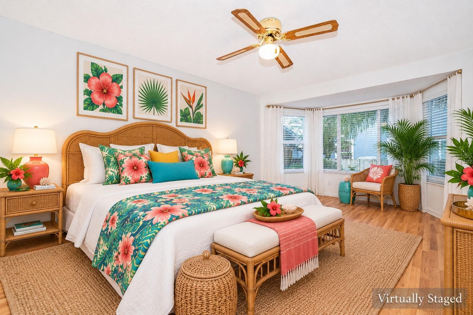 Virtually Staged Primary Suite - 696 REMINGTON OAK DR, LAKE MARY