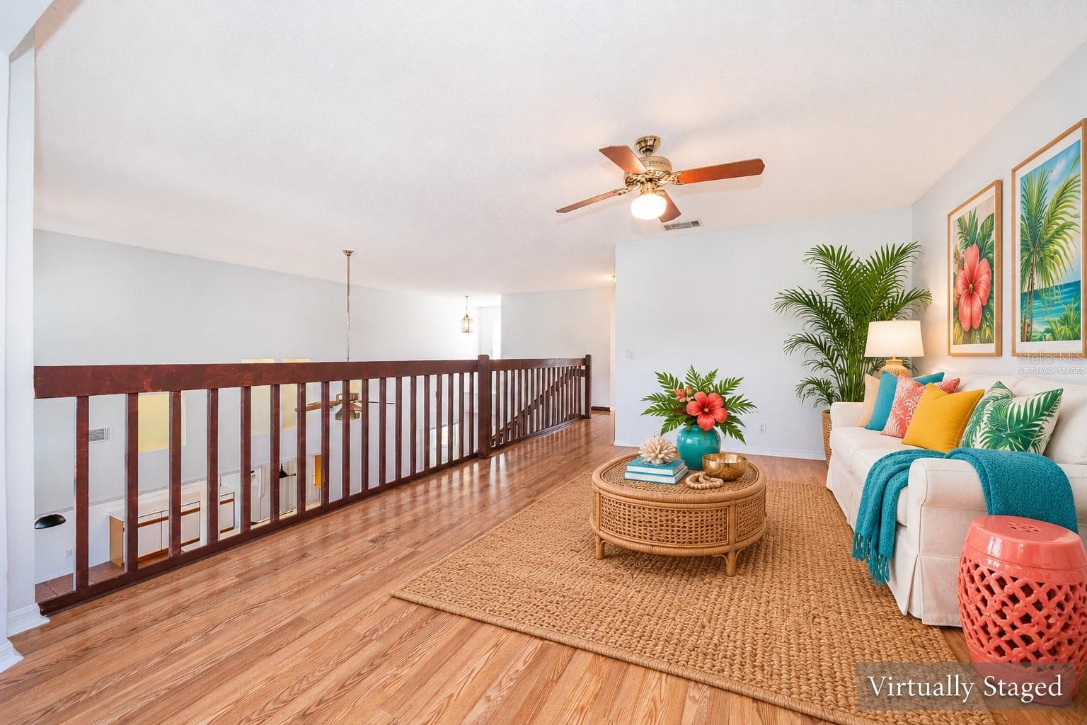Virtually Staged Loft or 4th Bedroom - 696 REMINGTON OAK DR, LAKE MARY