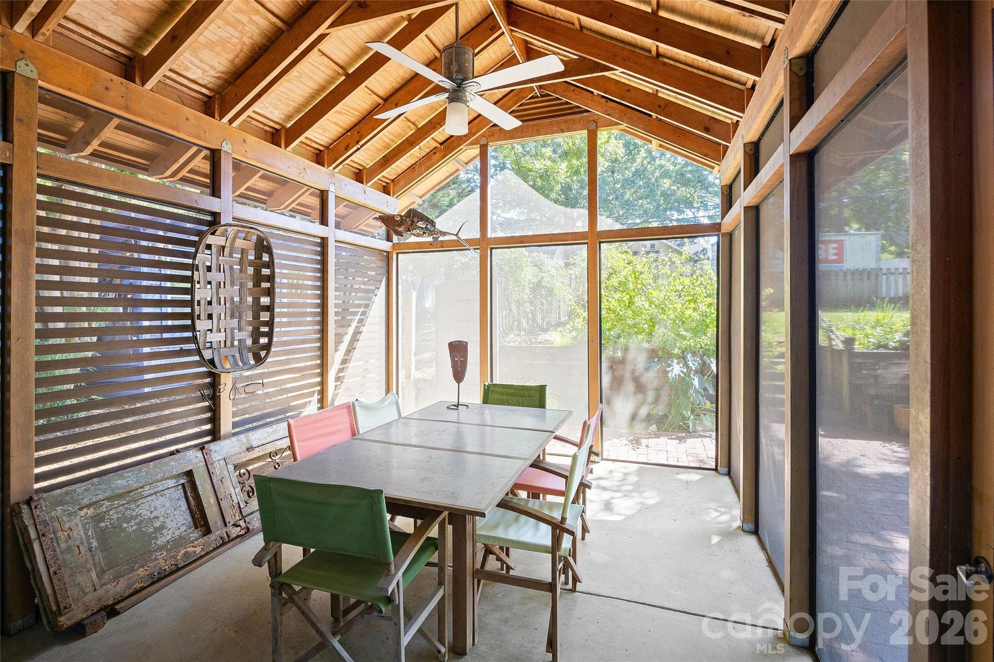 Covered-Vaulted-Screened Porch - 1900 Thomas Avenue, Charlotte