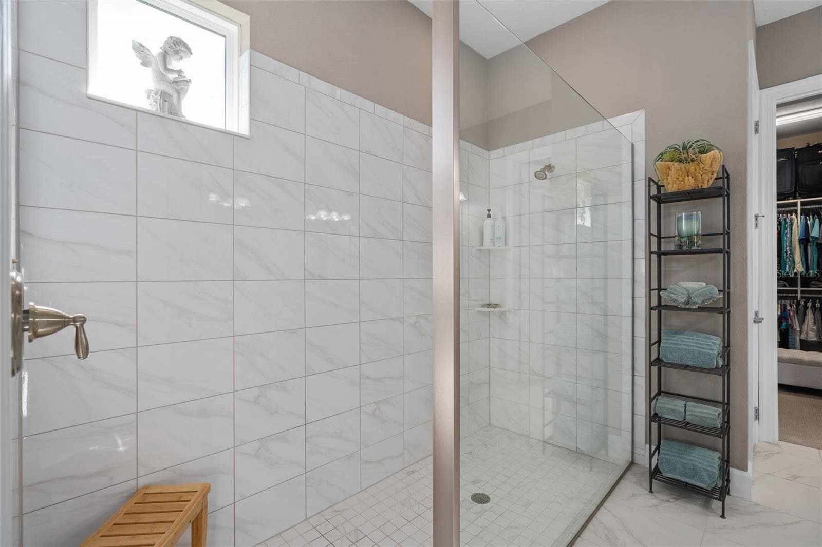 Primary En-Suite shower - 1279 ZEEK RIDGE ST, CLERMONT