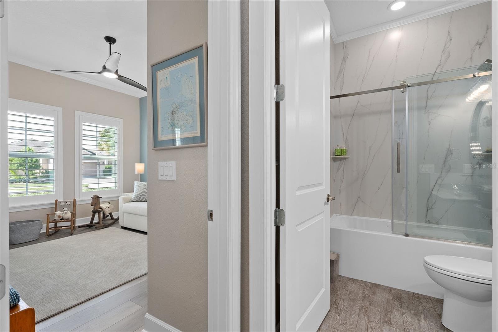Bathroom 3 is convenient for your guests and is adjacent to bedroom 3. - 1279 ZEEK RIDGE ST, CLERMONT