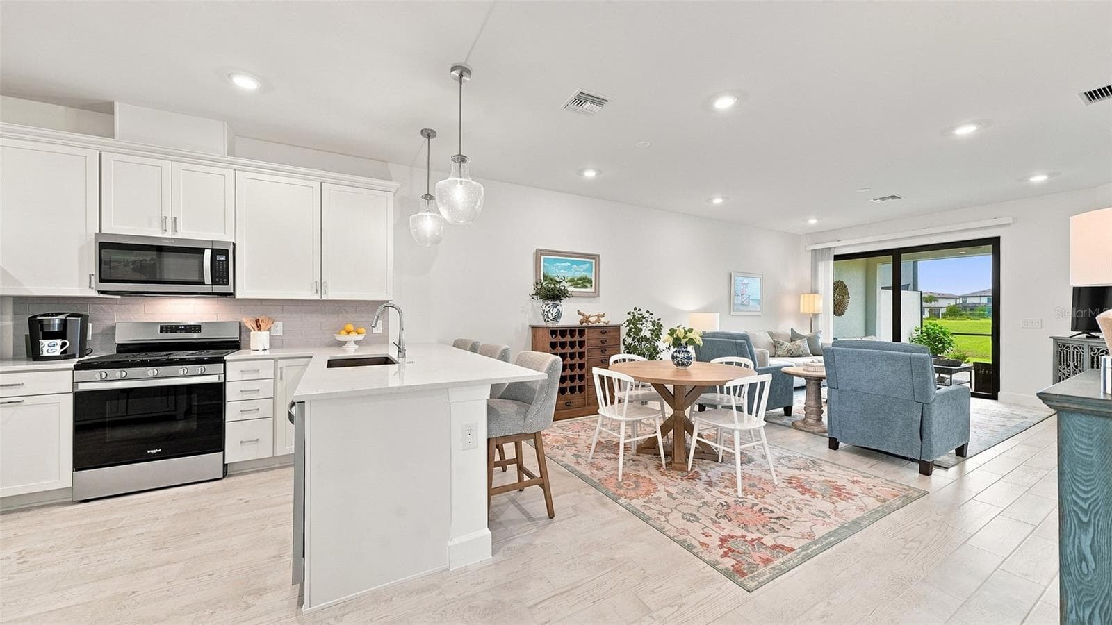 Open floor plan - 14229 EAGLE BRANCH DR, NOKOMIS