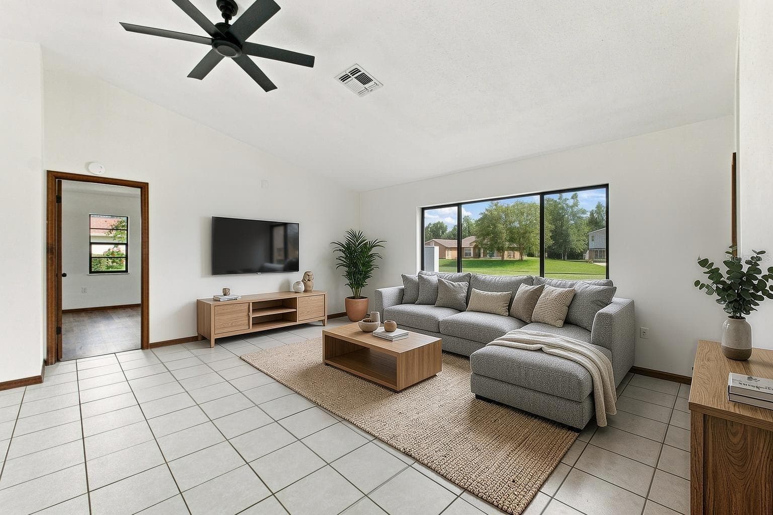 LIVING ROOM - 15125 WILLOWOOD LN, SPRING HILL