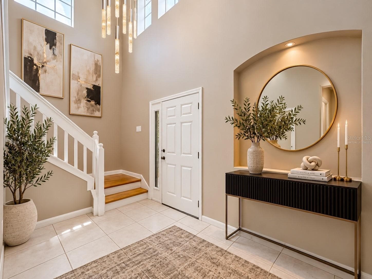 Virtually staged! Very easy to recreate. - 7931 CARRIAGE POINTE DR, GIBSONTON