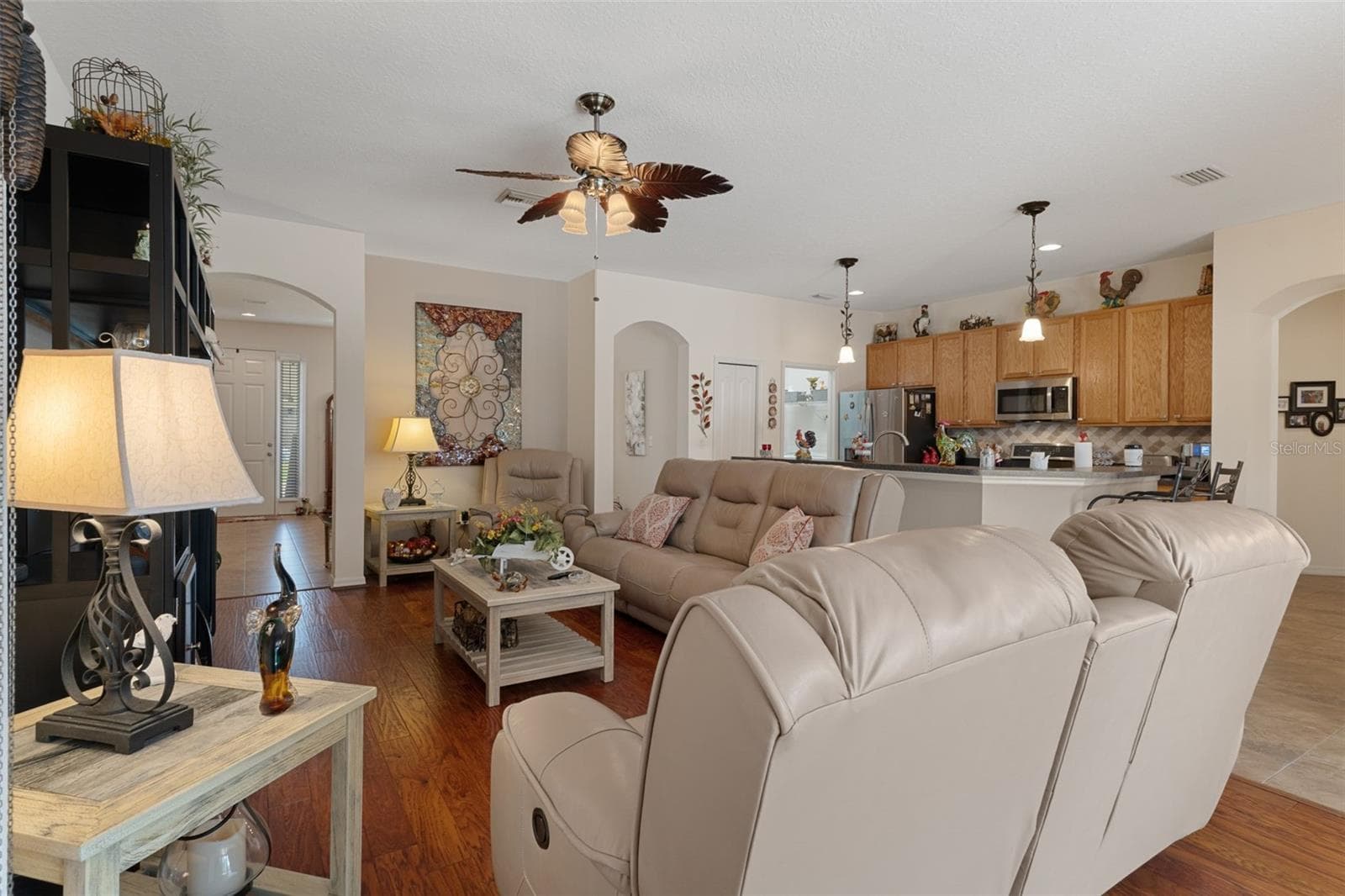 The Family Room is Open to the Kitchen - 14056 LEYBOURNE WAY, SPRING HILL