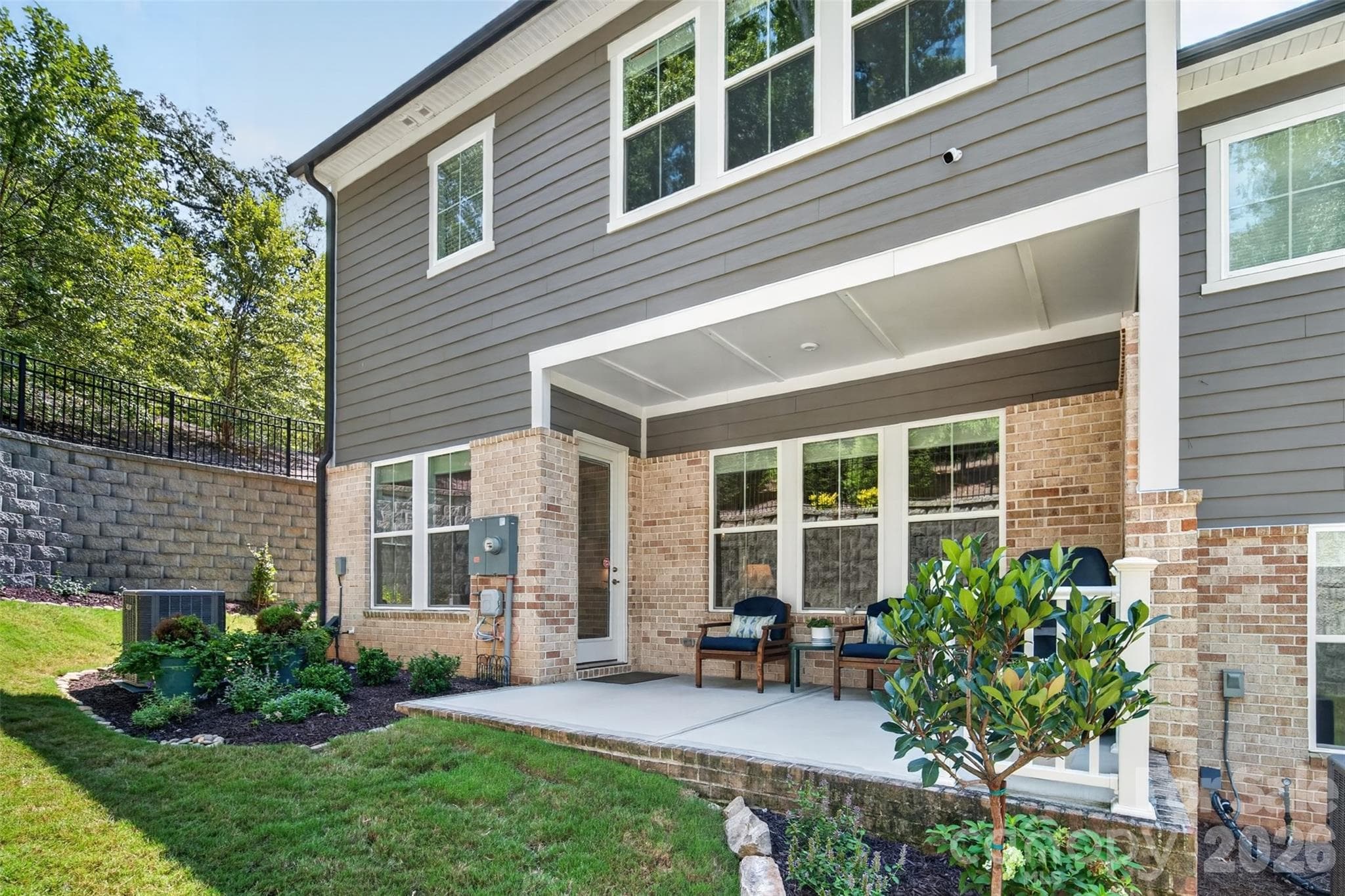 Private, covered patio - 3135 Everly Enclave Way, Charlotte