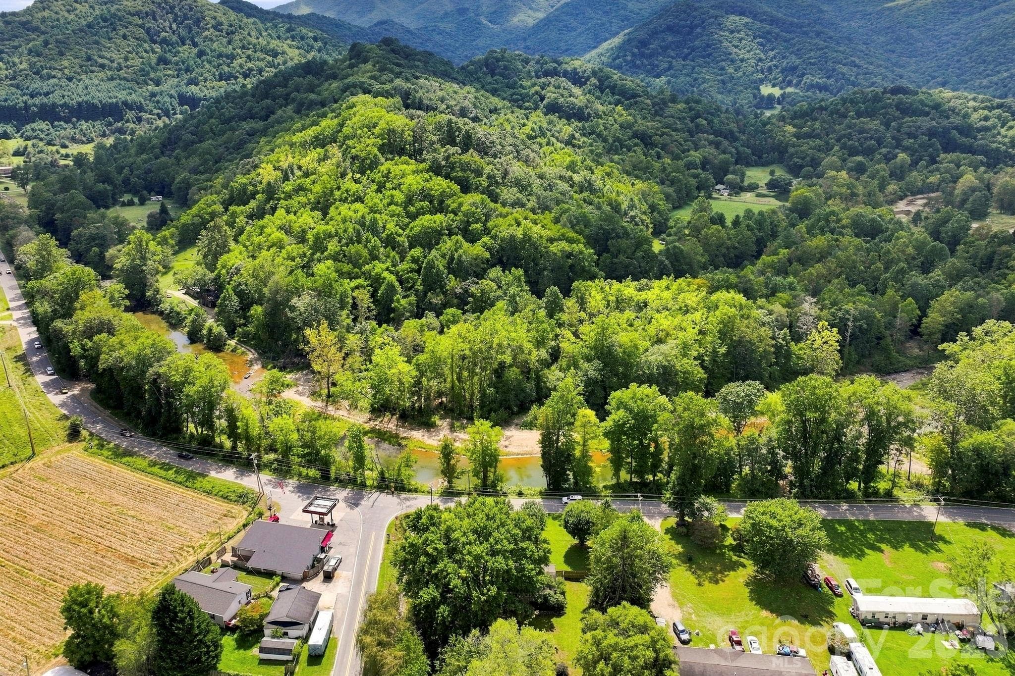 Aerial view of neighborhood - 10687 Cruso Road, Canton