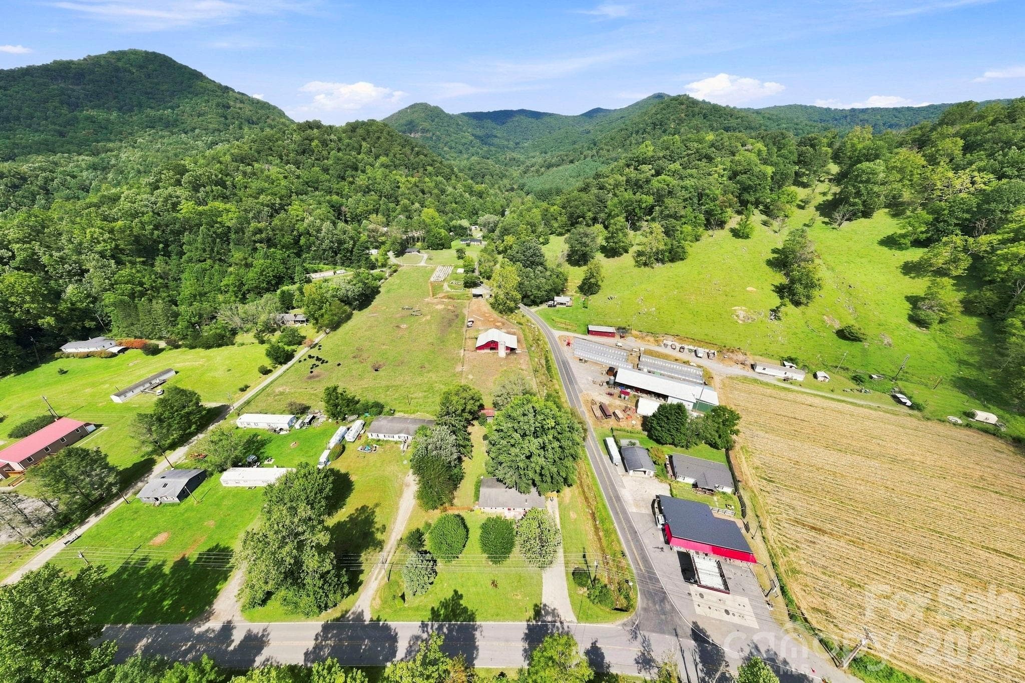 Aerial view of neighborhood - 10687 Cruso Road, Canton