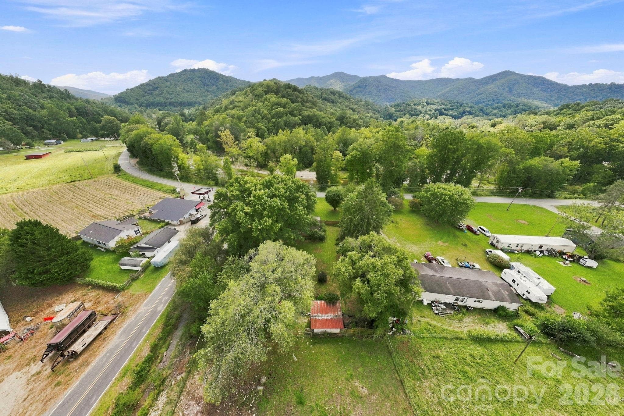 Aerial view of neighborhood - 10687 Cruso Road, Canton
