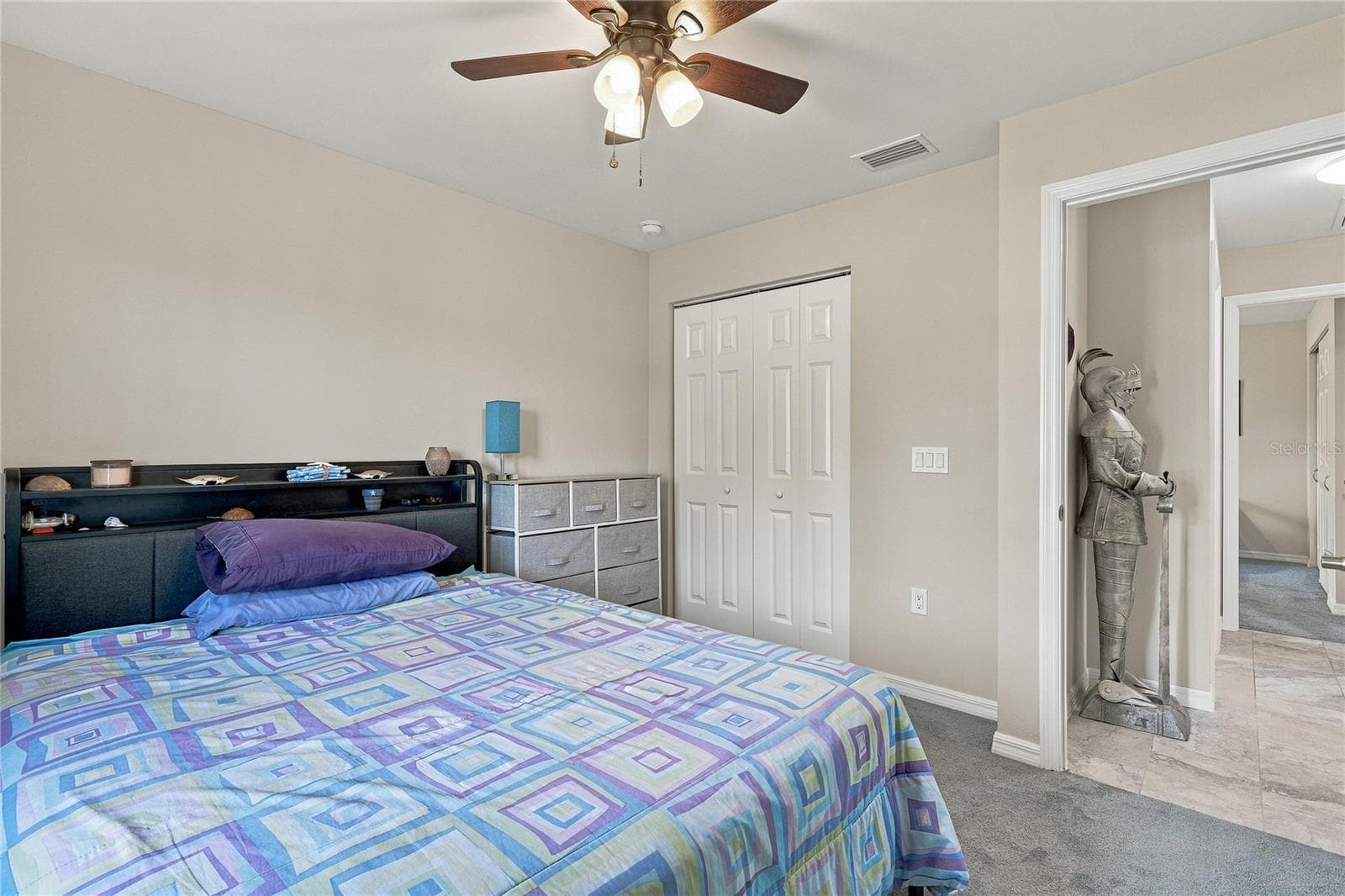 VIEW 2 OF GUEST BEDROOM 2 - 10554 LIVE OAK RD, PORT CHARLOTTE