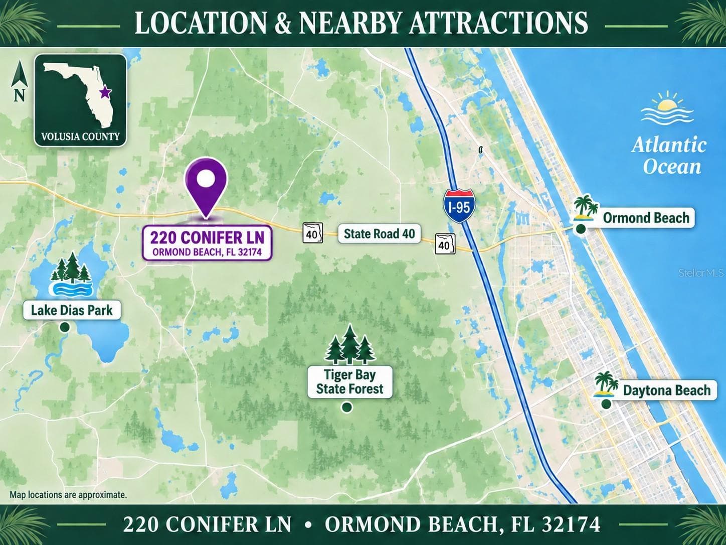 Land at 220 CONIFER LN, ORMOND BEACH, photo 10 of 16