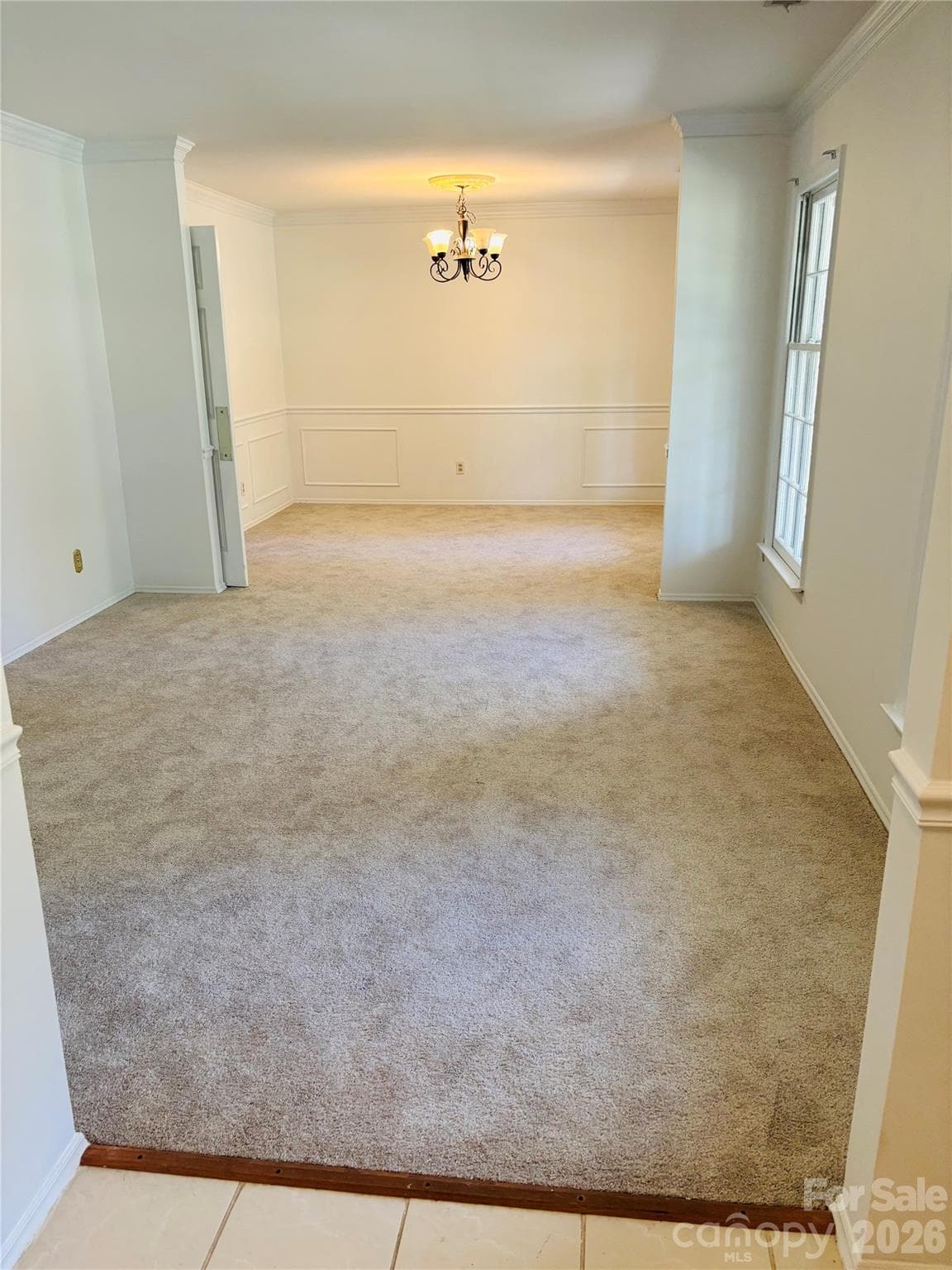 Formal Dining Room - 7115 Powder Mill Place, Charlotte