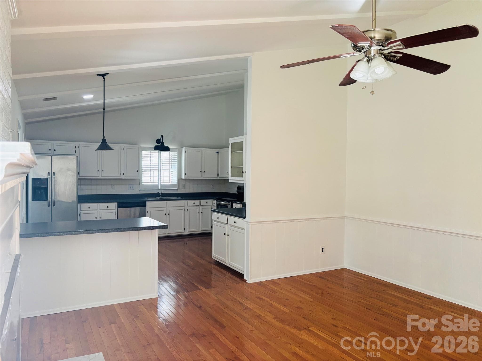 Kitchen/Den - 7115 Powder Mill Place, Charlotte