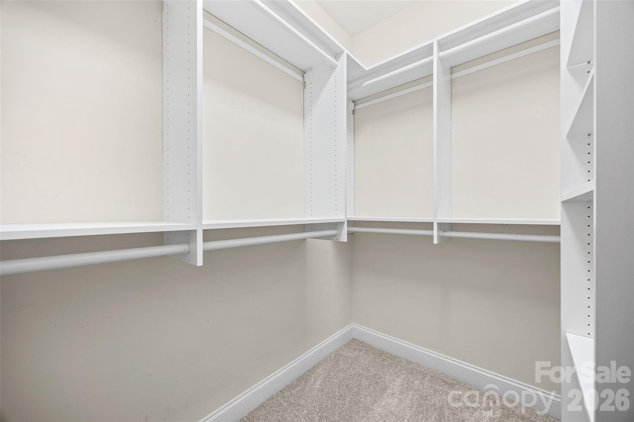primary suite closet - 8029 Whitehawk Hill Road, Waxhaw