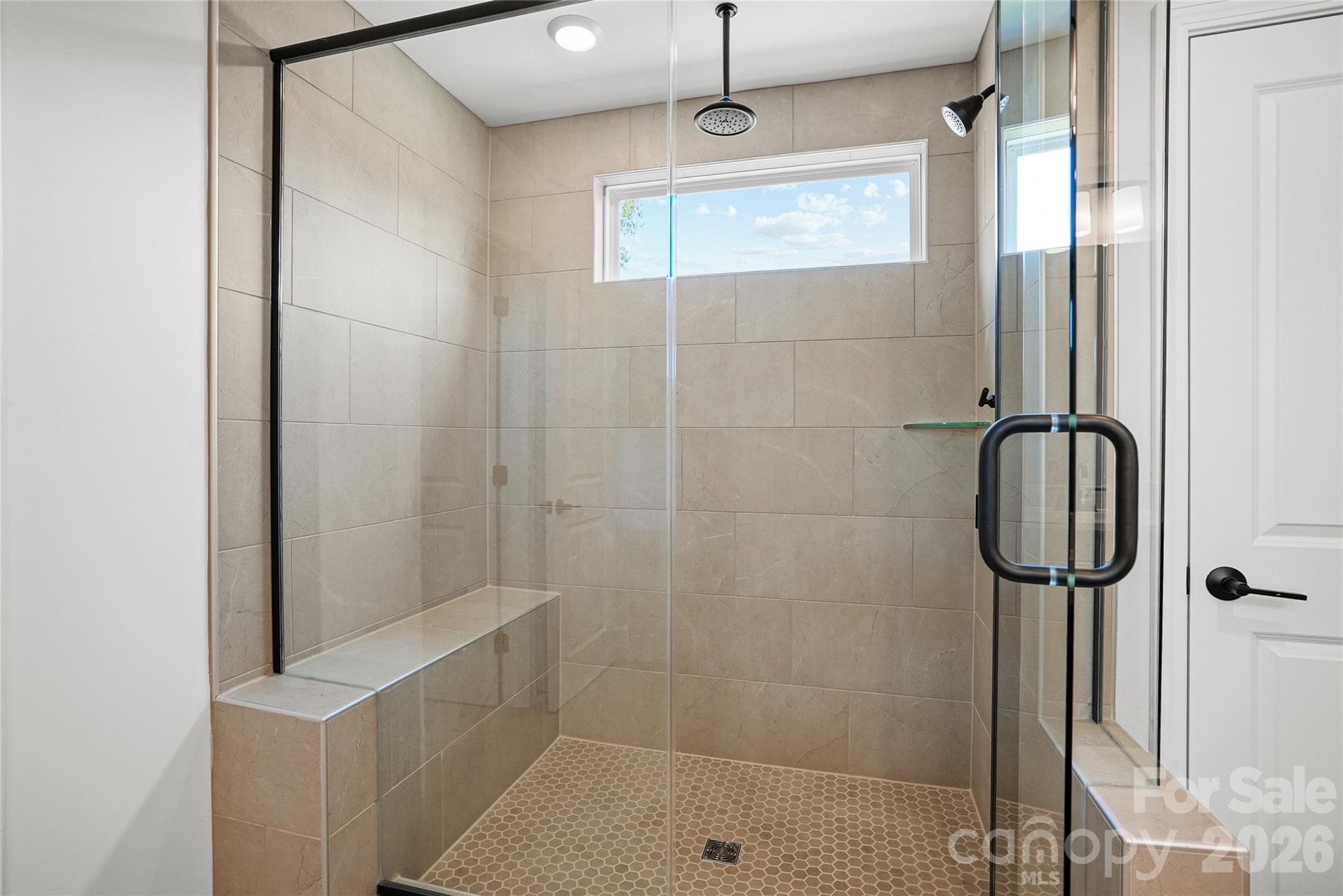 primary shower - 1210 Chasity Trails Court, Matthews