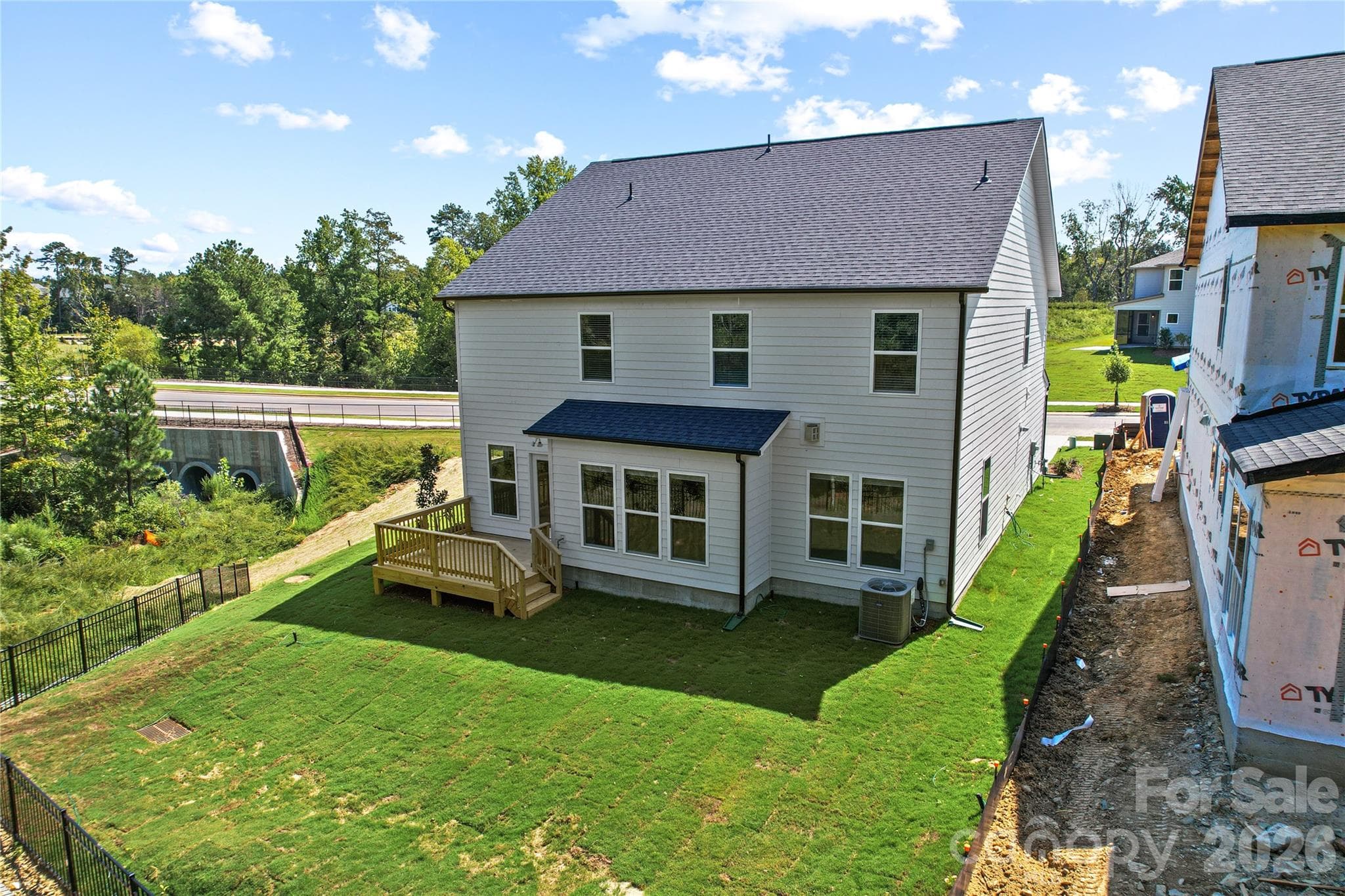 Rear Exterior - 1210 Chasity Trails Court, Matthews