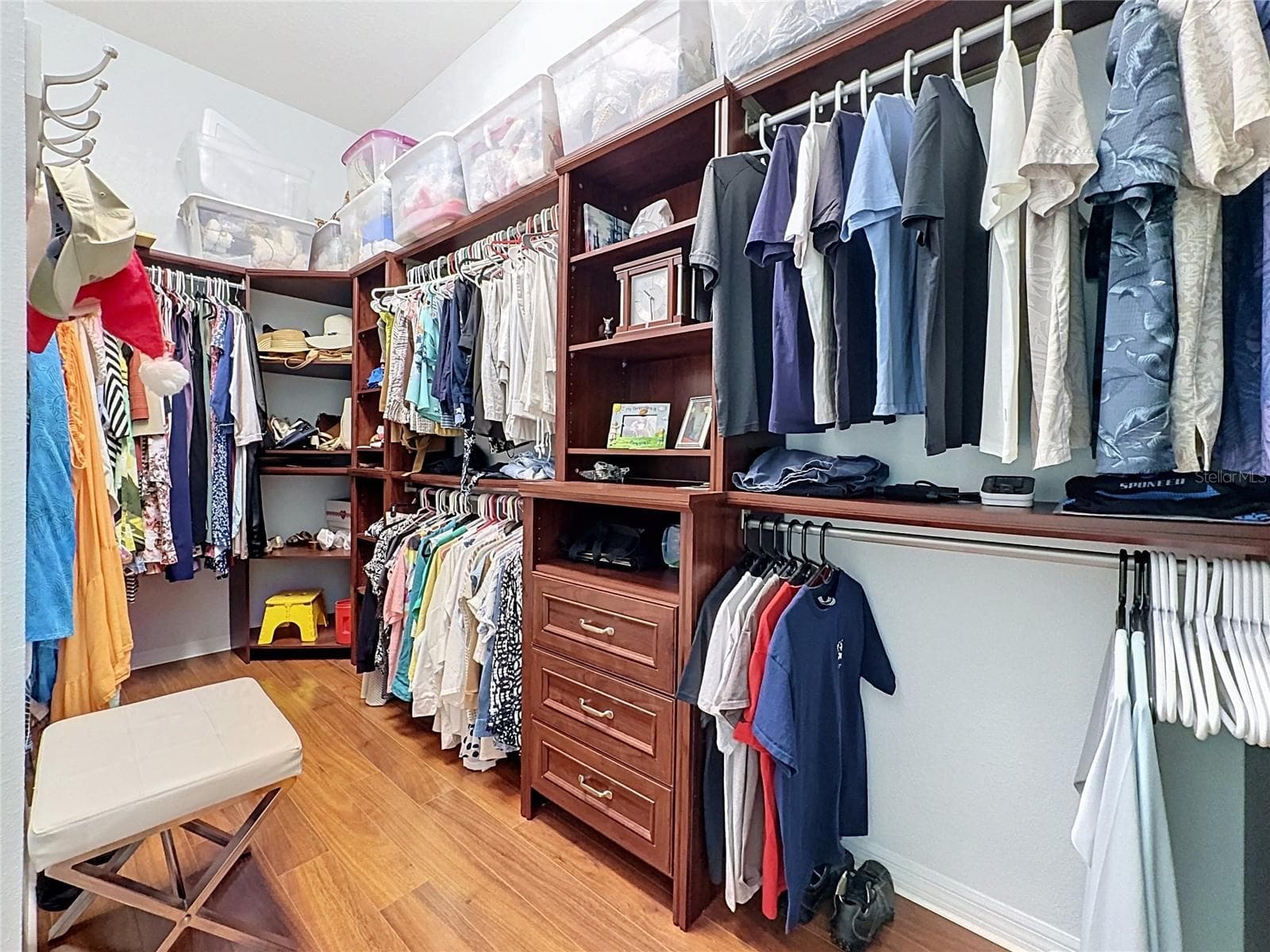Custom Wood Walk in Closets X2 - 210 166TH ST NE, BRADENTON