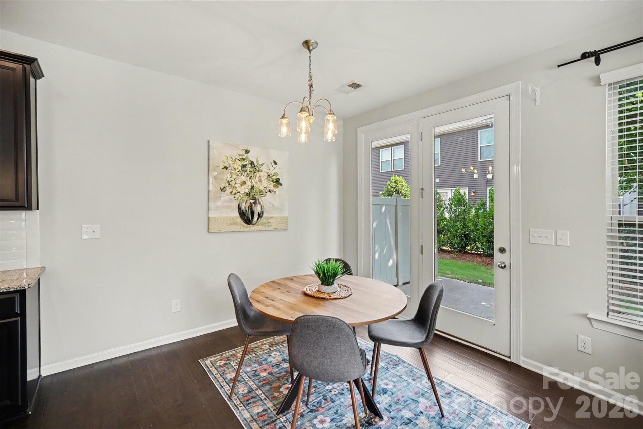 Dining area with access to patio - 824 Ayrshire Avenue, Fort Mill