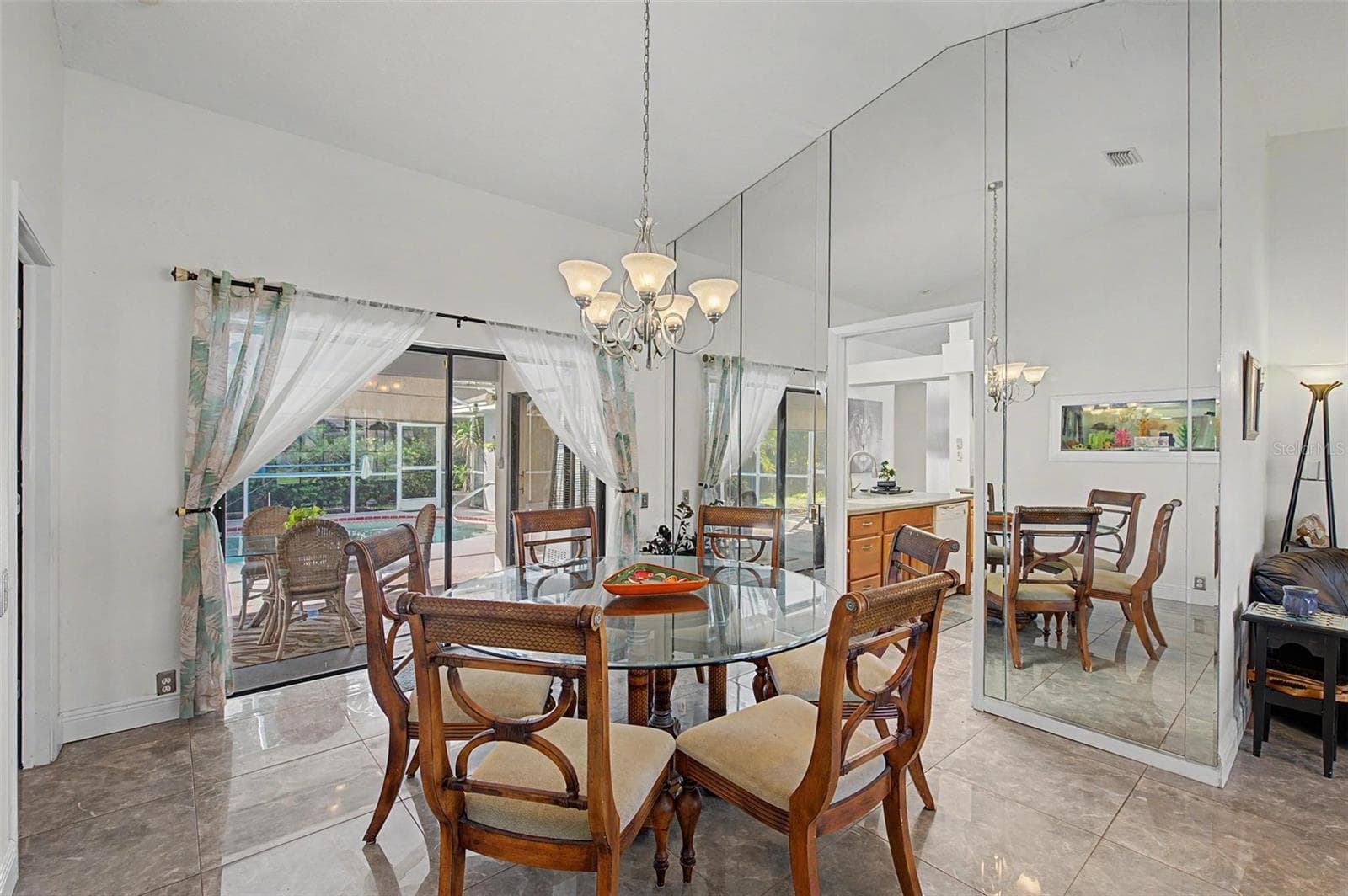 Front dining room from front room. - 8612 BRAXTON DR, HUDSON