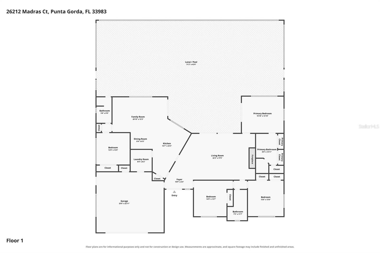 Single Family Residence at 26212 MADRAS CT, PUNTA GORDA, photo 60 of 61