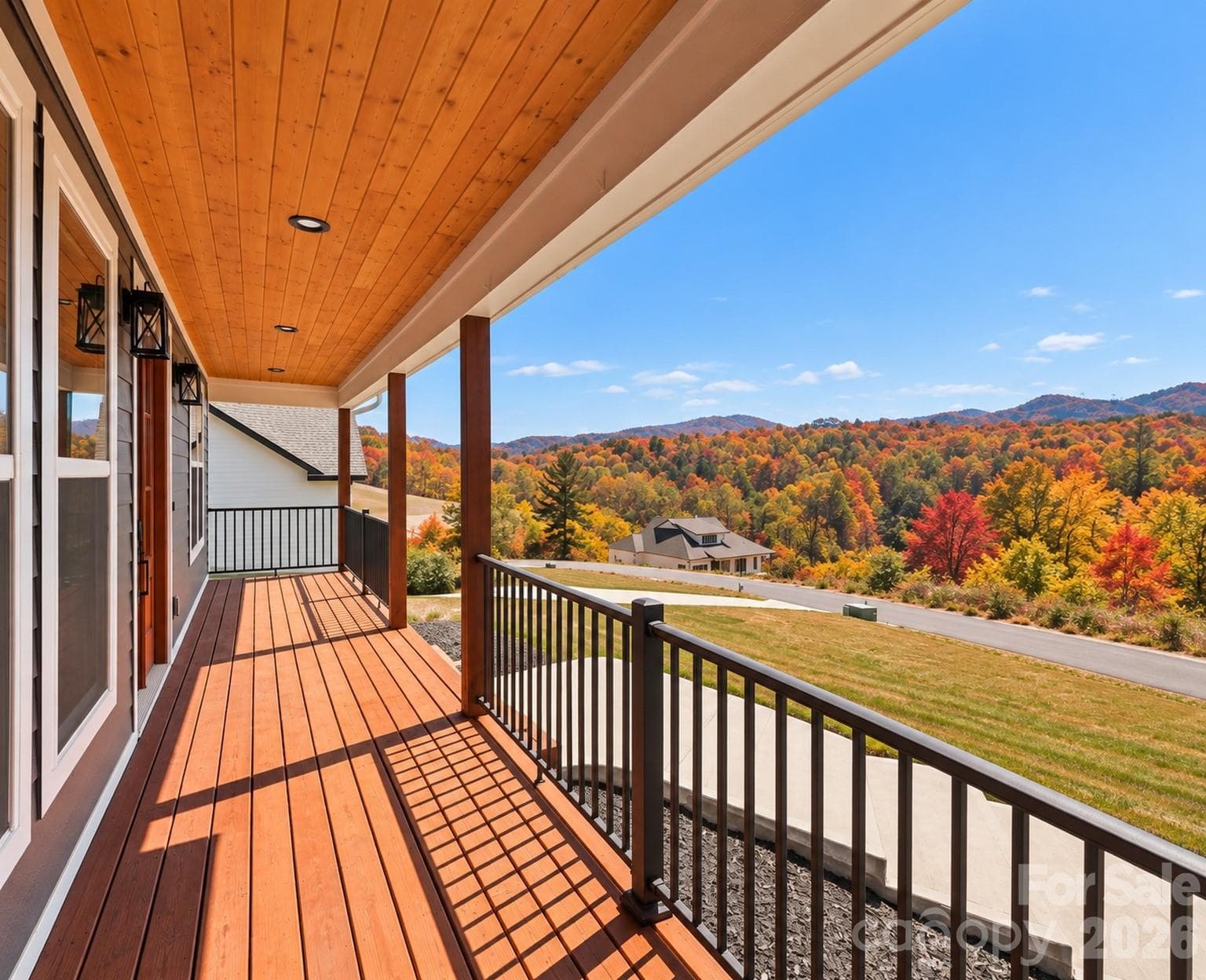 A glimpse into your fall views! - 111 Pisgah Gap Drive, Candler