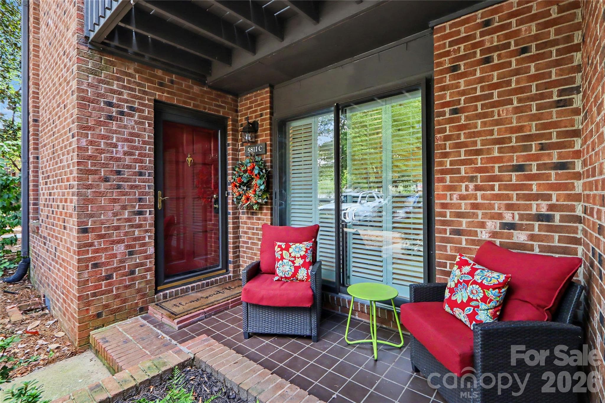 Front porch - 5811 Sharon Road, Charlotte