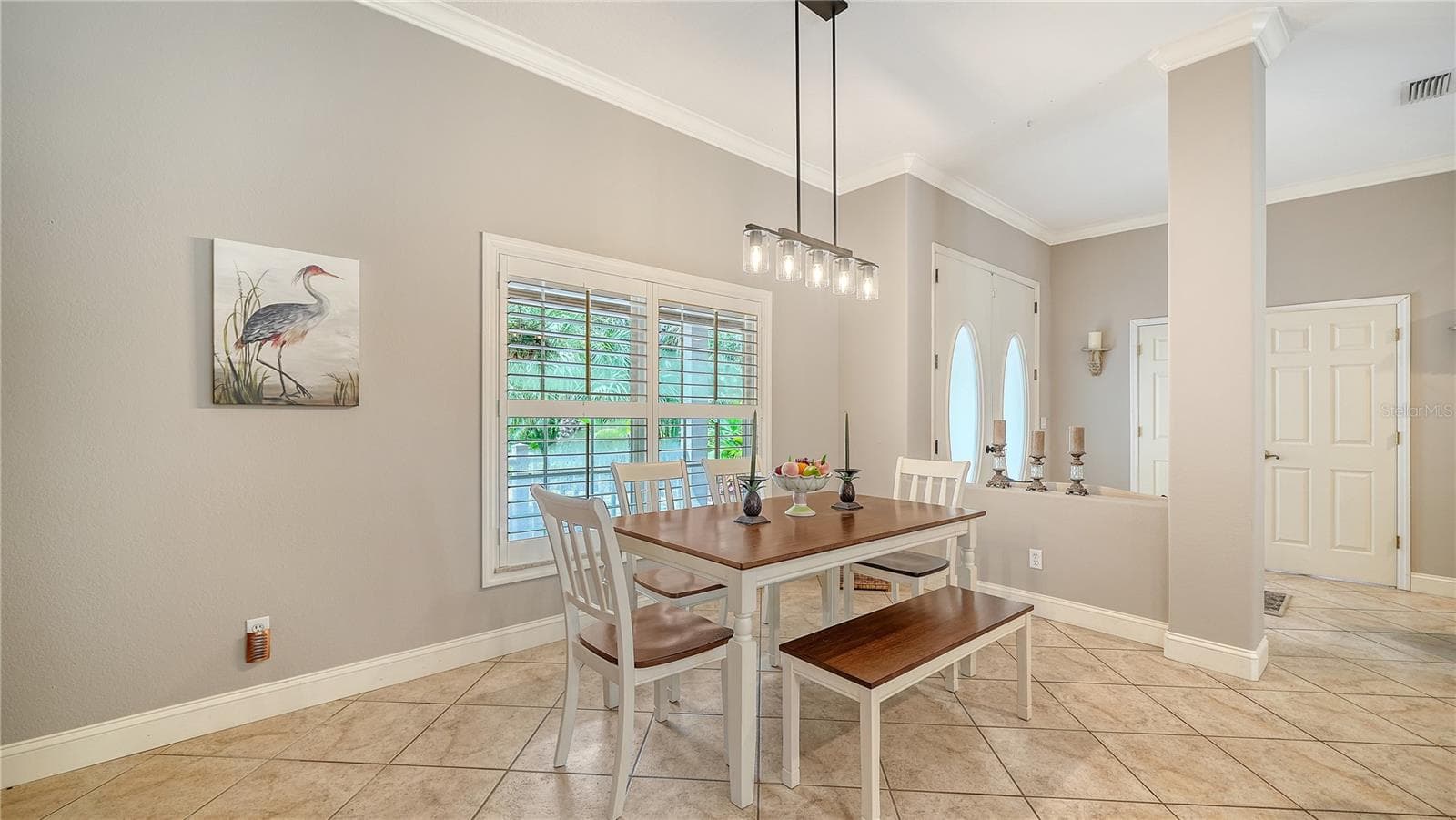 Roomy dining area off foyer - 2166 SYLVAN LEA DR, SARASOTA