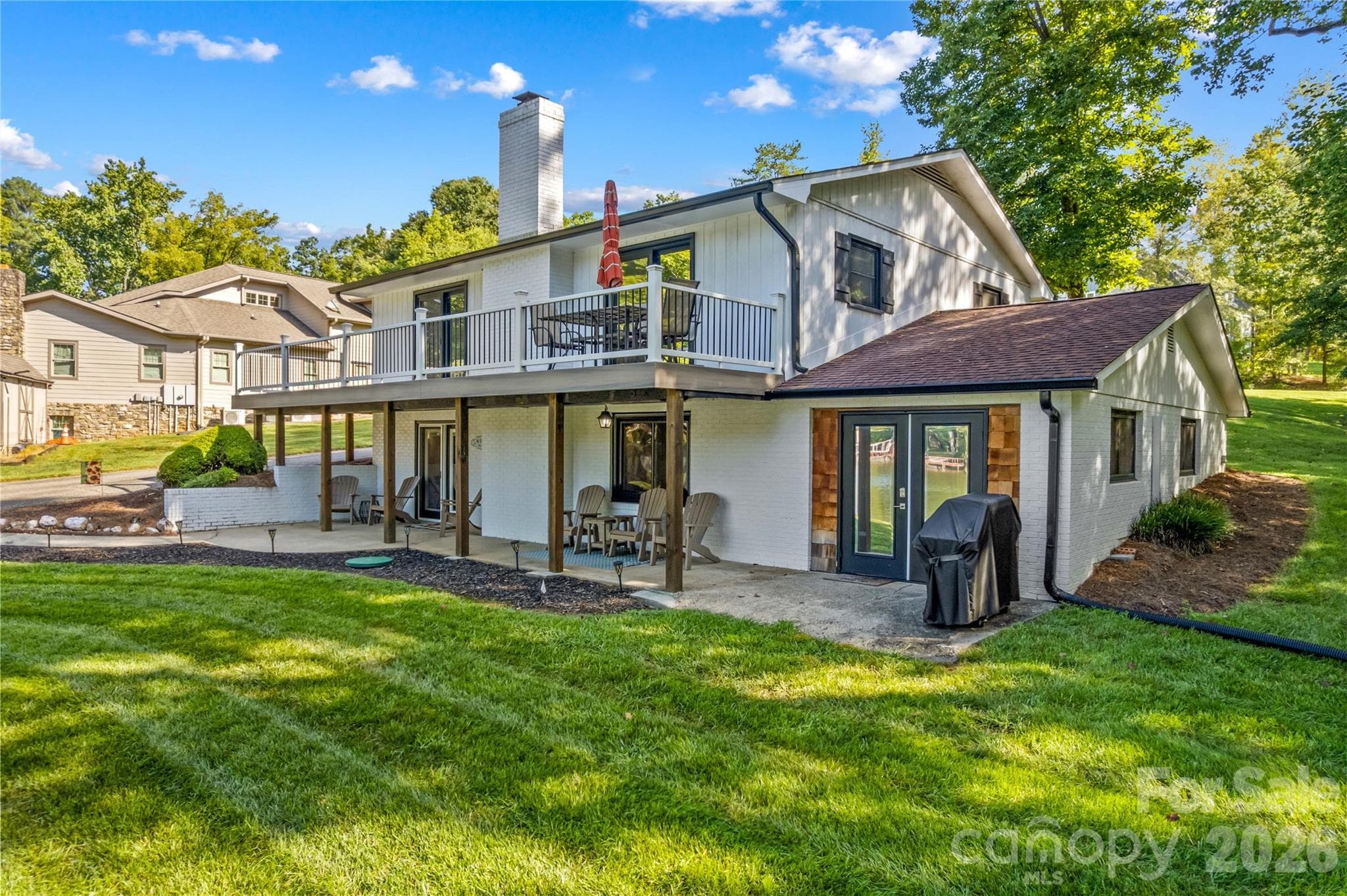 Front angled view of the house - 150 Shady Cove Drive, Troutman